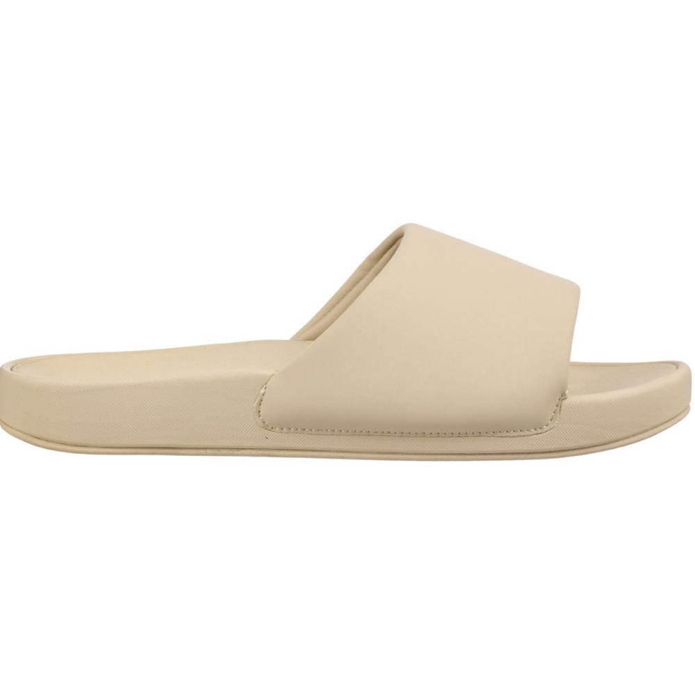 Men's Tan Slide Sandals